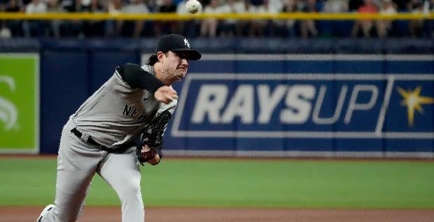 Yankees vs. Rays Friday MLB probable pitchers, odds, props: New York loss behind AL Cy Young favorite Gerrit Cole would cash season win total Under