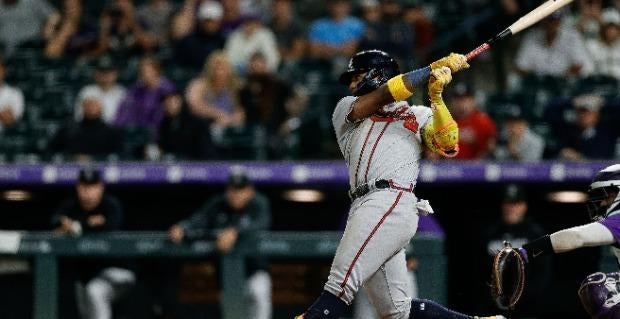 Braves vs. Rockies Tuesday MLB props, odds: Ronald Acuna Jr. +320 to homer, become first player ever with 30 home runs, 60 steals in season