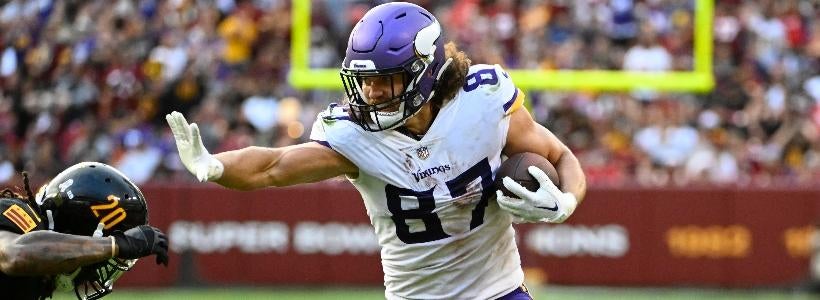 T.J. Hockenson 2023 NFL season props, odds: Vikings agree to long-term extension with Pro Bowl tight end