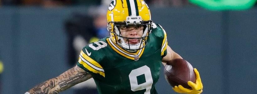 2022 NFL Week 1 props, predictions: Big day for Packers WR Christian Watson is among top picks from proven NFL props expert
