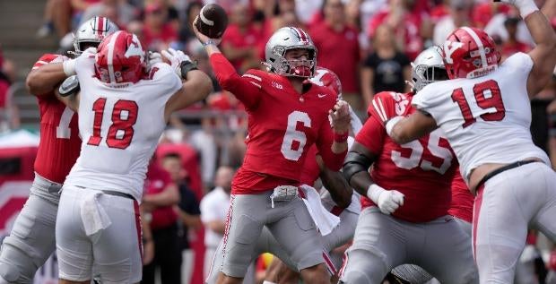 Western Kentucky vs. No. 6 Ohio State college football Week 3 odds: Kyle McCord named Buckeyes starting quarterback