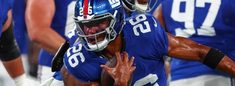 NFL Thanksgiving PrizePicks Play: Player Prop for Saquon Barkley