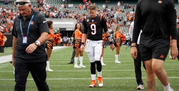 NFL last winless team odds: Bengals are longshots on prop even with Joe Burrow's aggravated calf injury