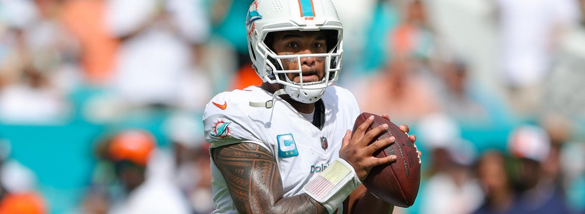 <p>Tua Tagovailoa, Miami Dolphins</p>