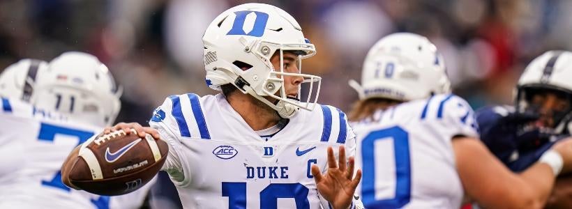 Wake Forest vs. Duke Thursday ACC football odds: Spread, total plunge with Blue Devils quarterback Riley Leonard a game-time decision