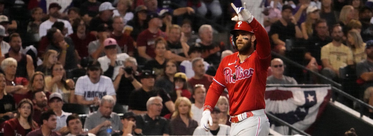 <p>Bryce Harper, Philadelphia Phillies</p>