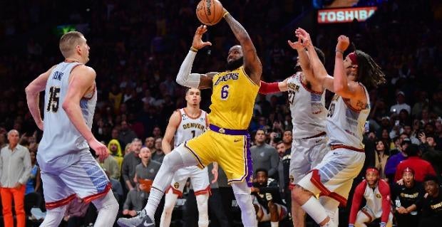Lakers vs. Nuggets Tuesday NBA injury report, odds, props: LeBron James yet to win or cover spread in any Los Angeles season opener