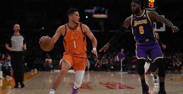 Suns vs. Lakers Thursday NBA injury report, odds, props: Spread spikes with Devin Booker, Bradley Beal expected out