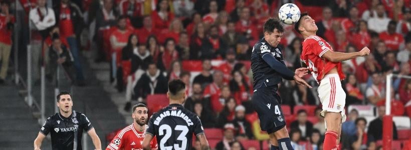 Real Sociedad vs. Benfica prediction, odds: UEFA Champions League picks, best bets for Nov. 8, 2023 from soccer insider
