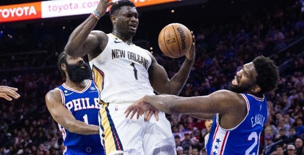 76ers vs. Pelicans Wednesday NBA injury report, odds, props: Rare Joel Embiid vs. Zion Williamson matchup; CJ McCollum expected to return from injury