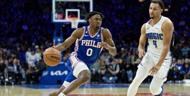 <p>tyrese maxey</p>