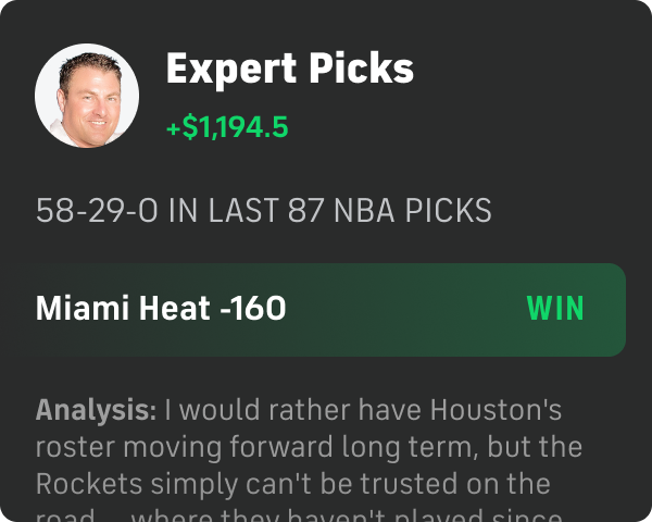 WINNING VEGAS EXPERT PICKS