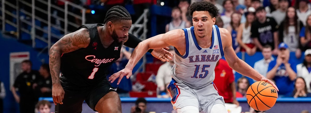 <p>Kevin McCullar Jr., Kansas Jayhawks</p>