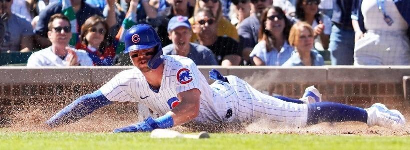 <p>nico hoerner cubs</p>