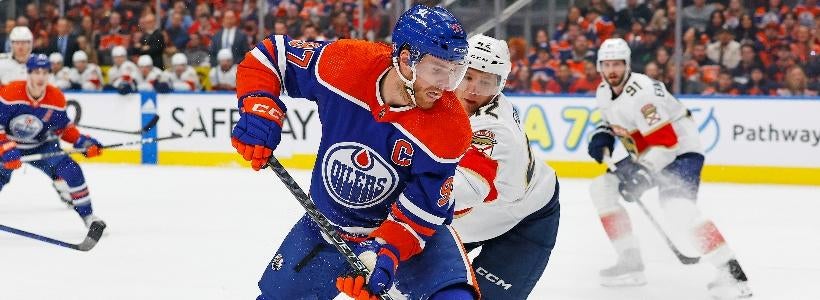 2024 Stanley Cup Final props: Top three goal-scorer Panthers-Oilers Game 3 picks parlay would pay nearly 43-1