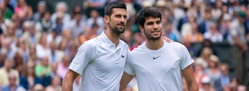 Novak Djokovic Carlos Alcaraz Wimbledon