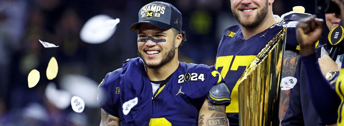 <p>Blake Corum, Michigan Wolverines</p>