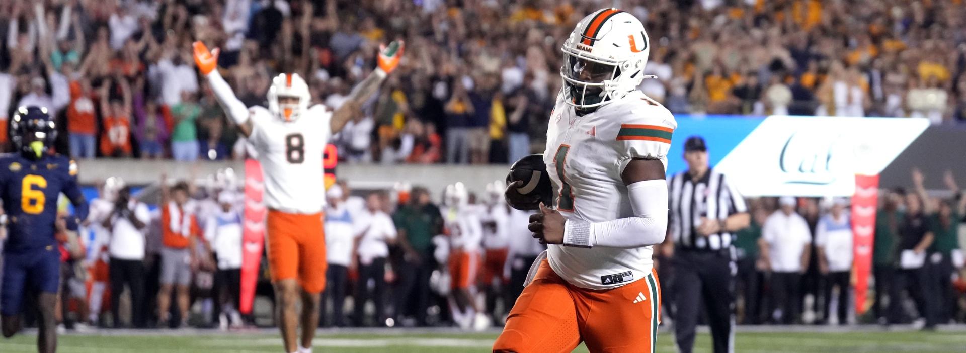 Miami vs. Duke odds, line, spread: Computer model reveals college football picks, predictions for Week 10, 2024