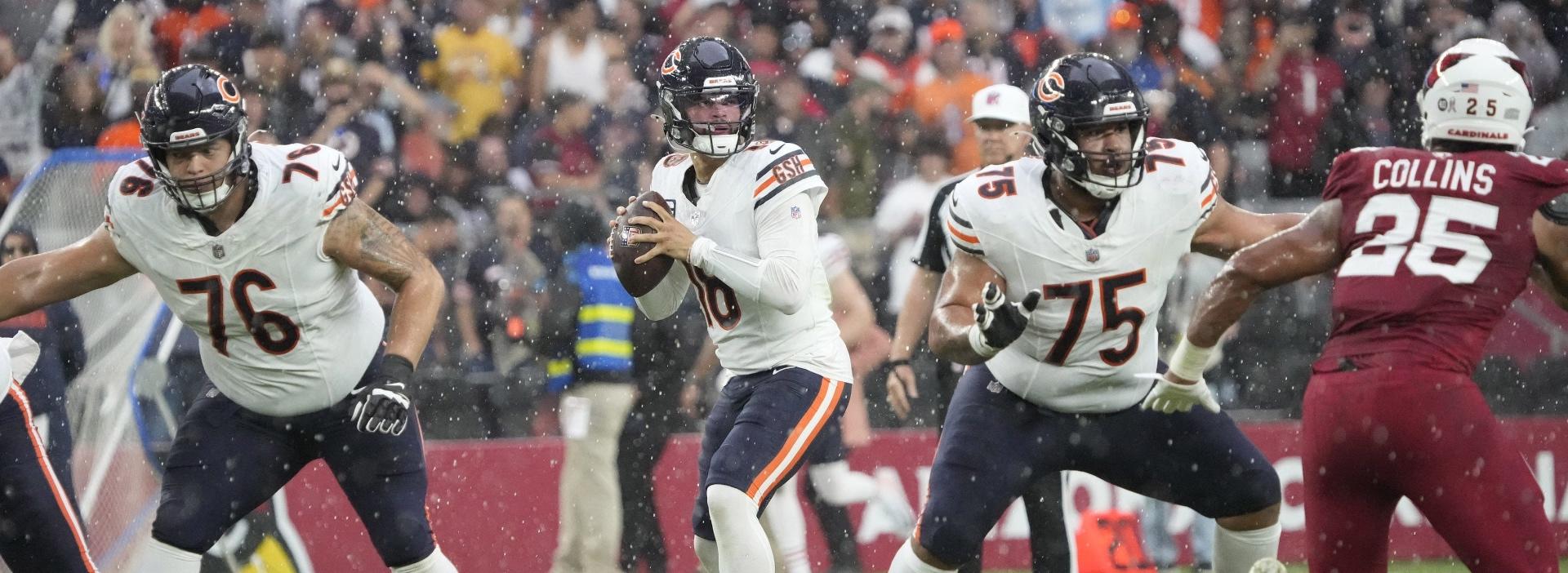 Bears vs. Patriots odds, line: 2024 NFL picks, Week 10 predictions from proven model