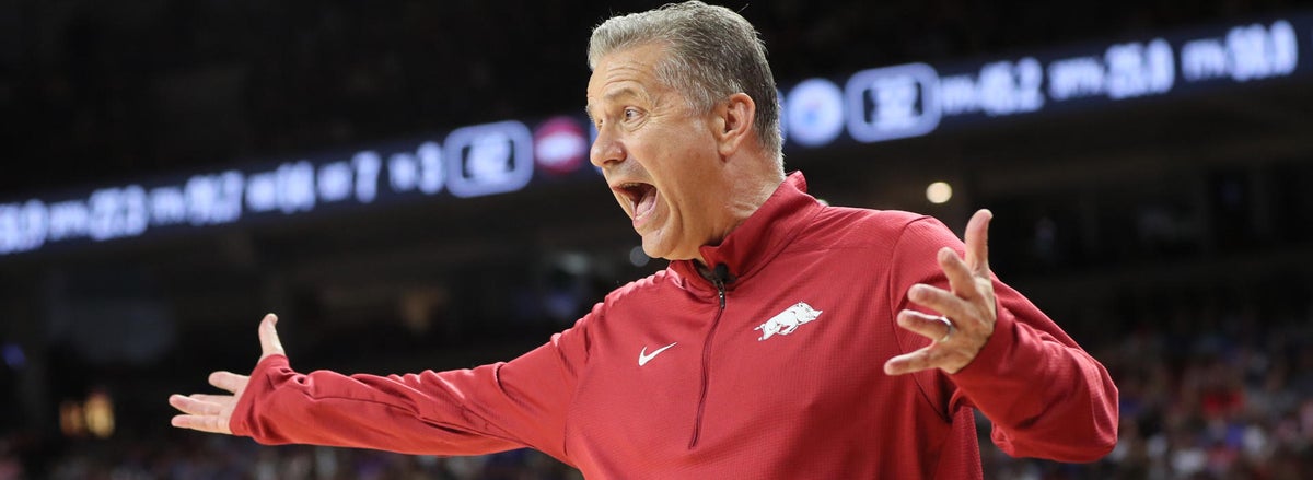 <p>John Calipari, Arkansas Razorbacks</p>