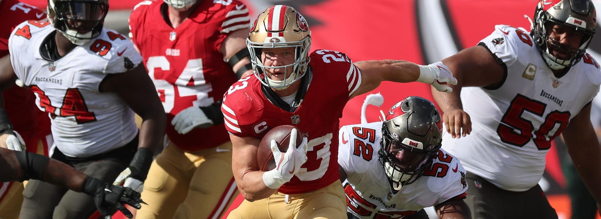 Christian McCaffrey San Francisco 49ers