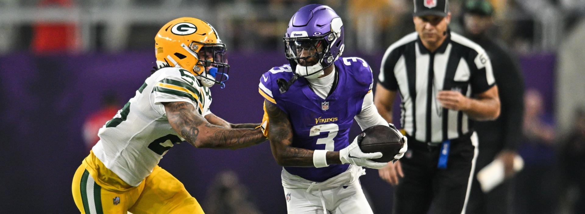 Rams vs. Vikings: Model reveals 2025 NFL Wild Card Weekend anytime touchdown props for Monday Night Football