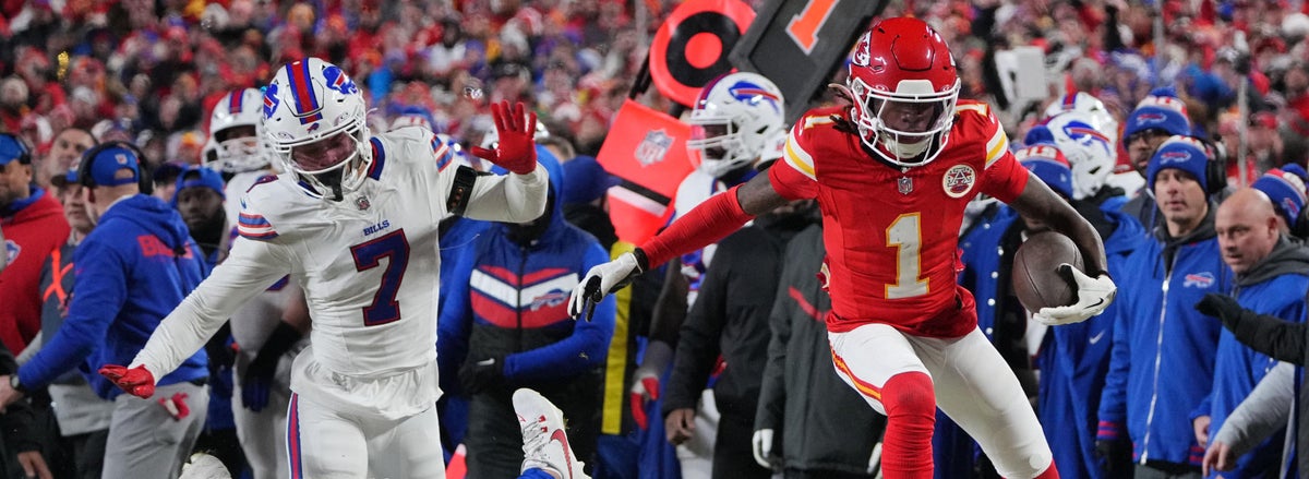 <p>Xavier Worthy, Kansas City Chiefs</p>