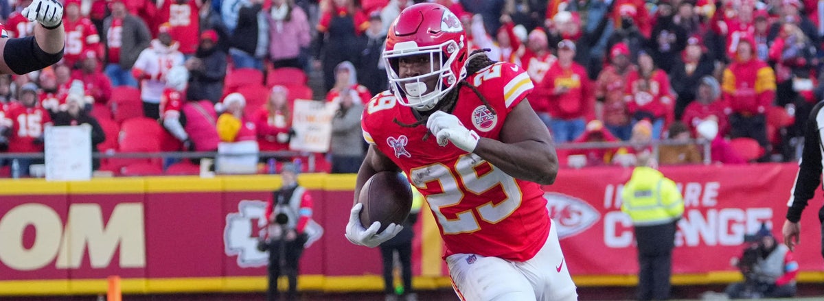 <p>Kareem Hunt, Kansas City Chiefs</p>