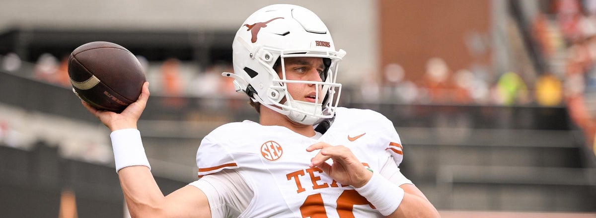 <p>Arch Manning, Texas Longhorns quarterback</p>
