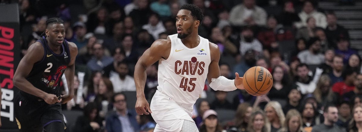 <p>Donovan Mitchell, Cleveland Cavaliers</p>