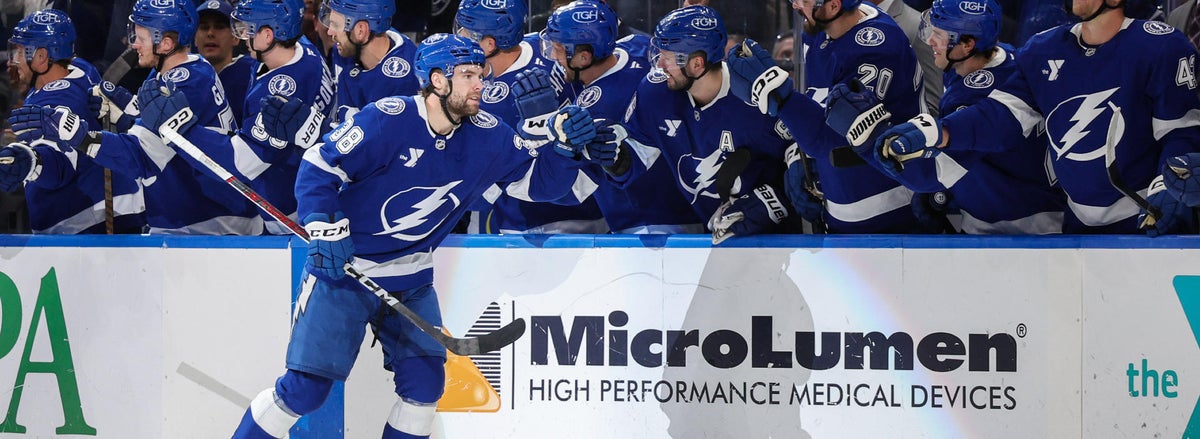 <p>Brandon Hagel, Tampa Bay Lightning</p>