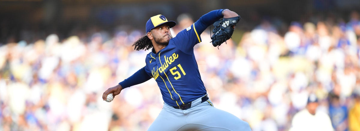 <p>Freddy Peralta, Milwaukee Brewers</p>