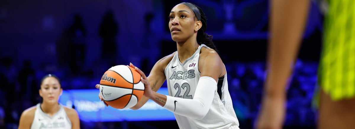 <p>A'ja Wilson, Las Vegas Aces</p>