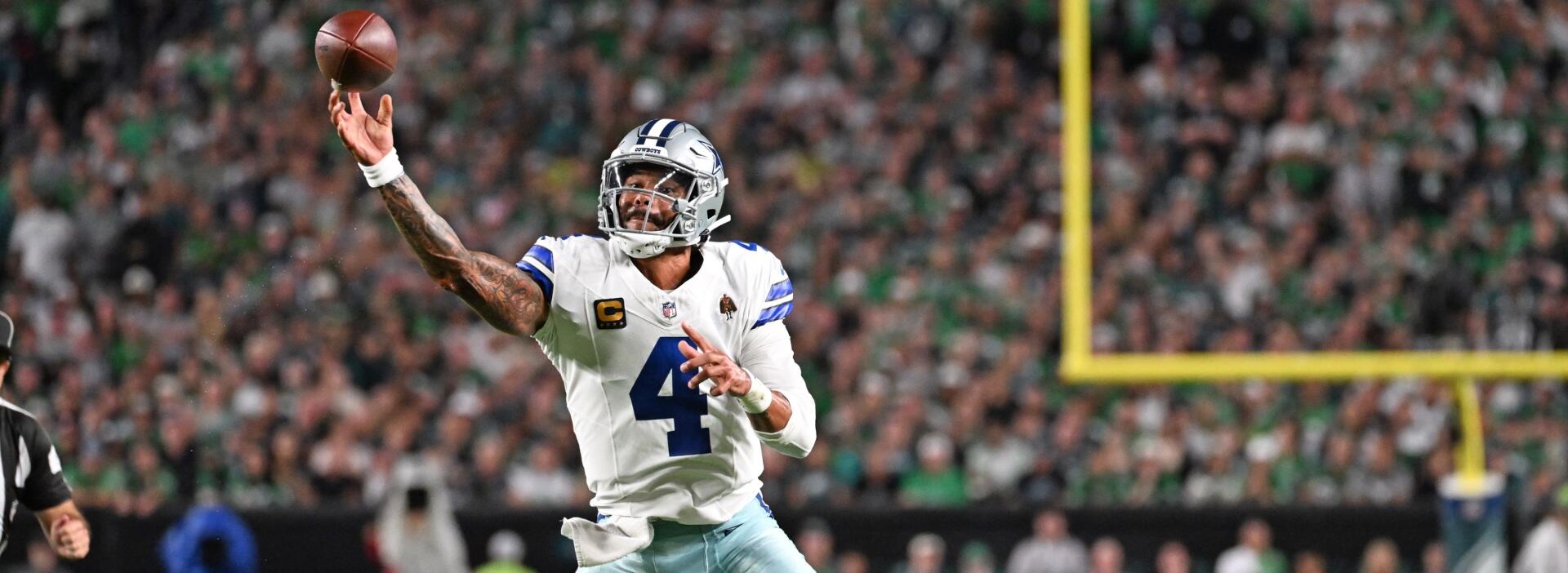 Cowboys vs. Cardinals SGP: NFL Week 9 Monday Night Football same-game parlay, top picks from advanced model