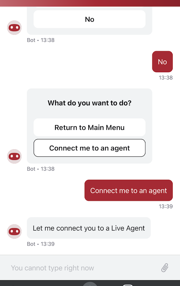 Caesars Palace online casino chat support