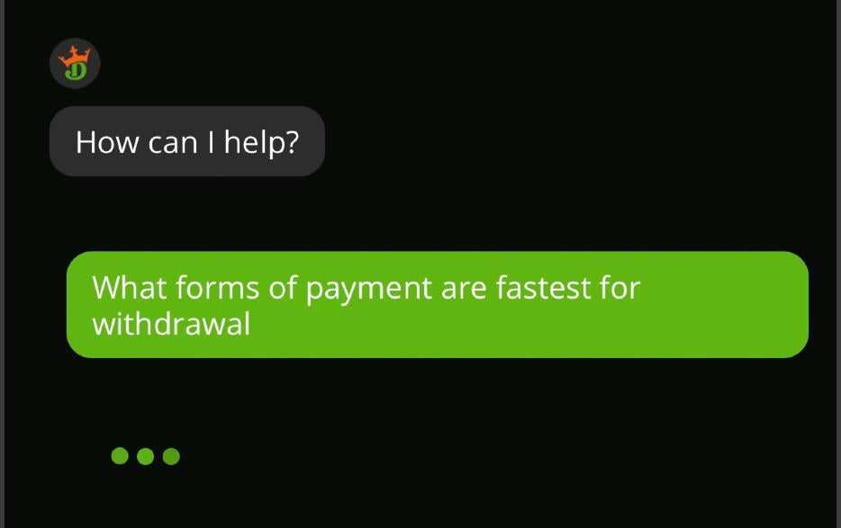 draftkings online casino customer support