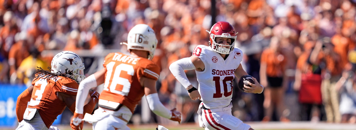 <p>John Mateer, Oklahoma Sooners</p>