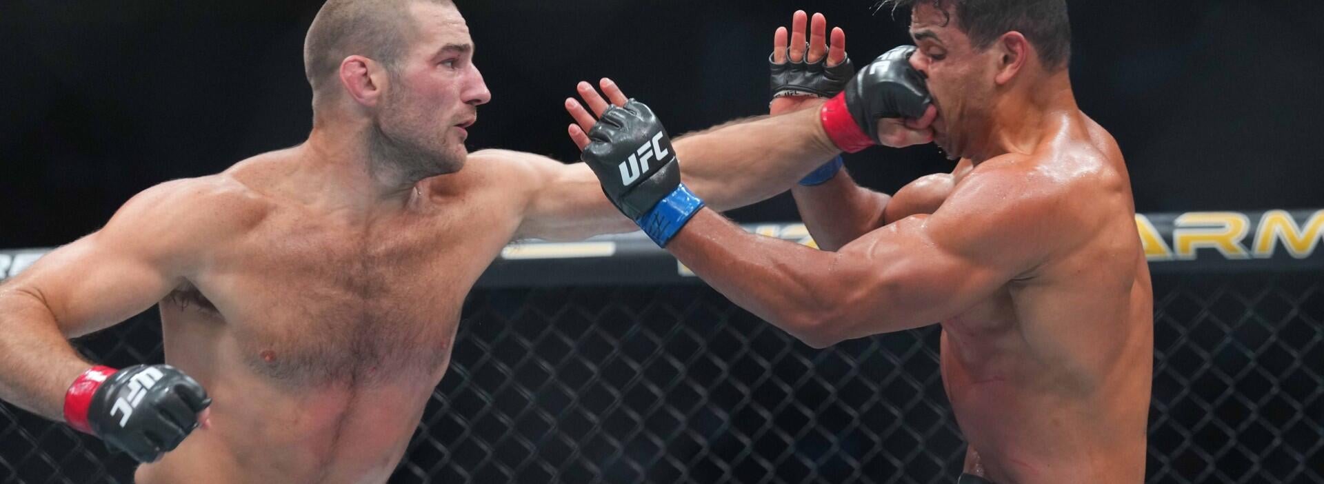 UFC Fight Night odds, picks, predictions: MMA model reveals projections for Strickland vs. Hernandez, fight card for Saturday