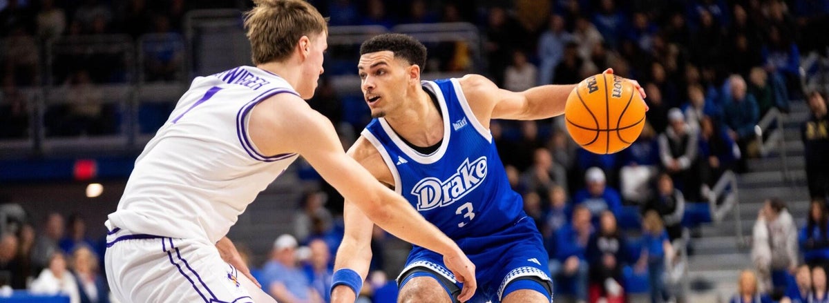 <p>Jalen Quinn, Drake Bulldogs</p>