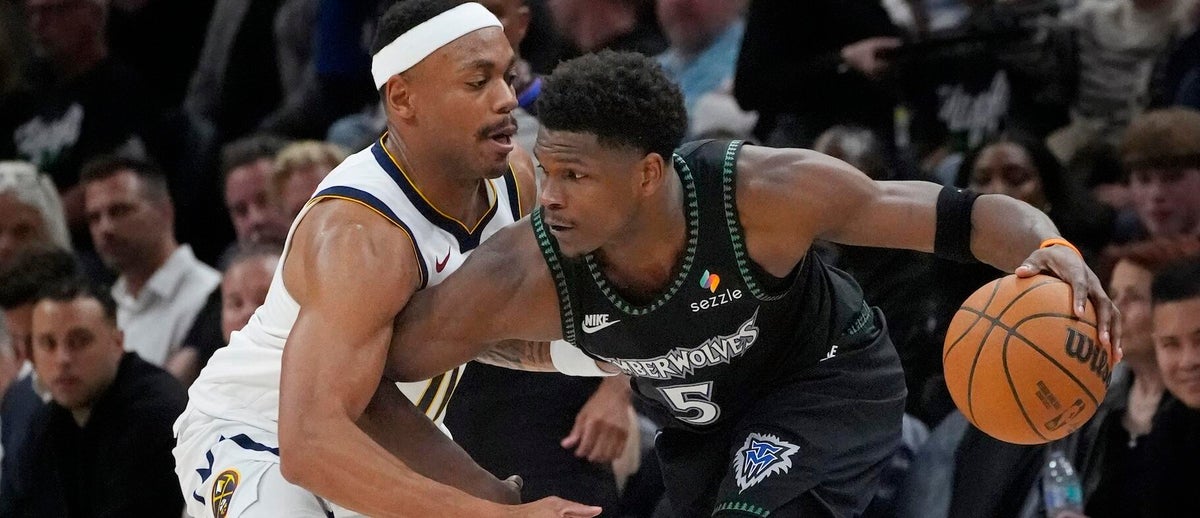 NBA: Denver Nuggets at Minnesota Timberwolves