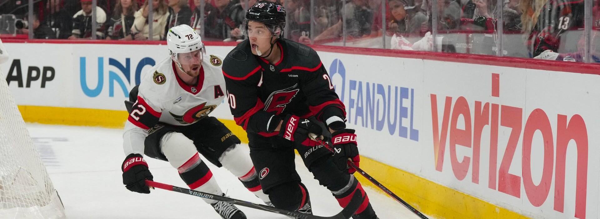 Hurricanes vs. Senators odds, line: 2025-2026 NHL first-round playoffs best bets from proven model