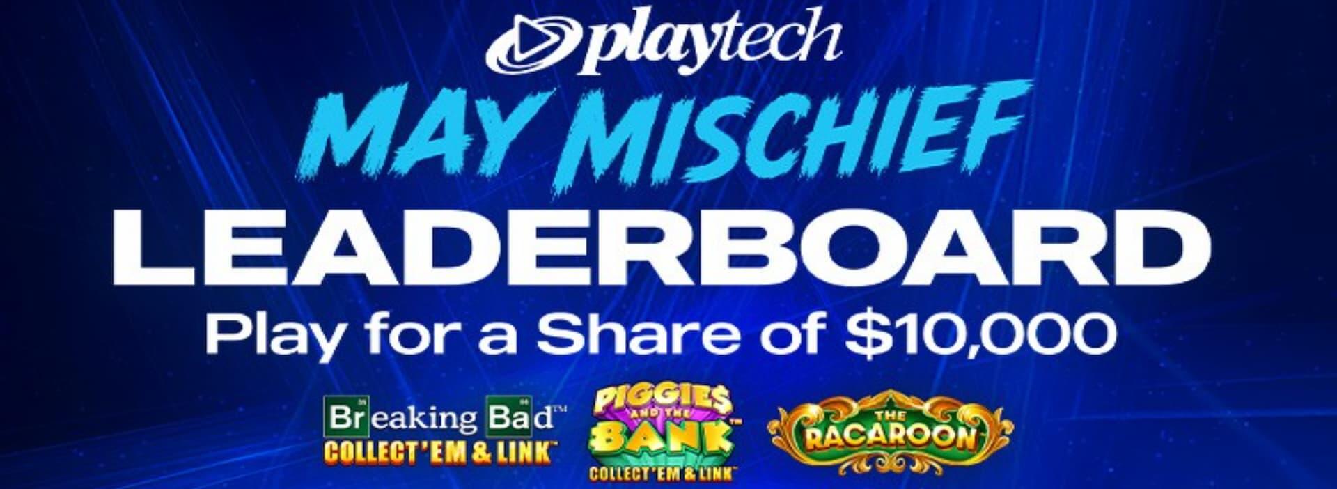Play Gun Lake Casino launching $10,000 May Mischief Leaderboard race