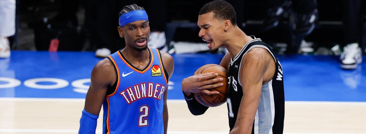 shai-gilgeous-alexander-victor-wembanyama-spurs-thunder-imagn-images