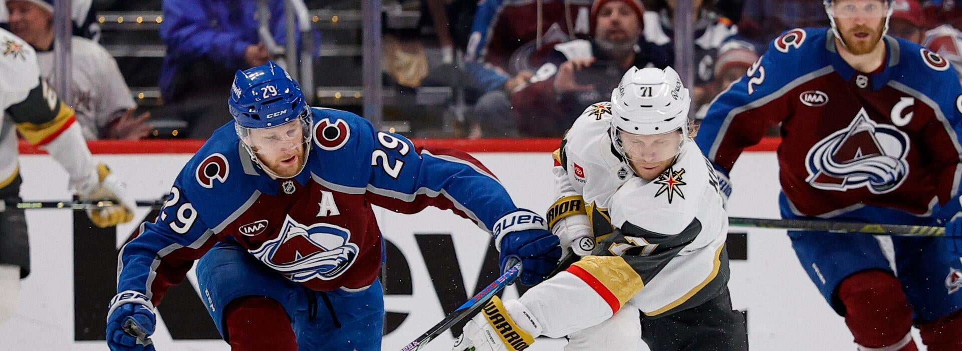 Golden Knights vs. Avalanche odds, line: 2026 NHL Western Conference Finals Game 2 best bets from proven model