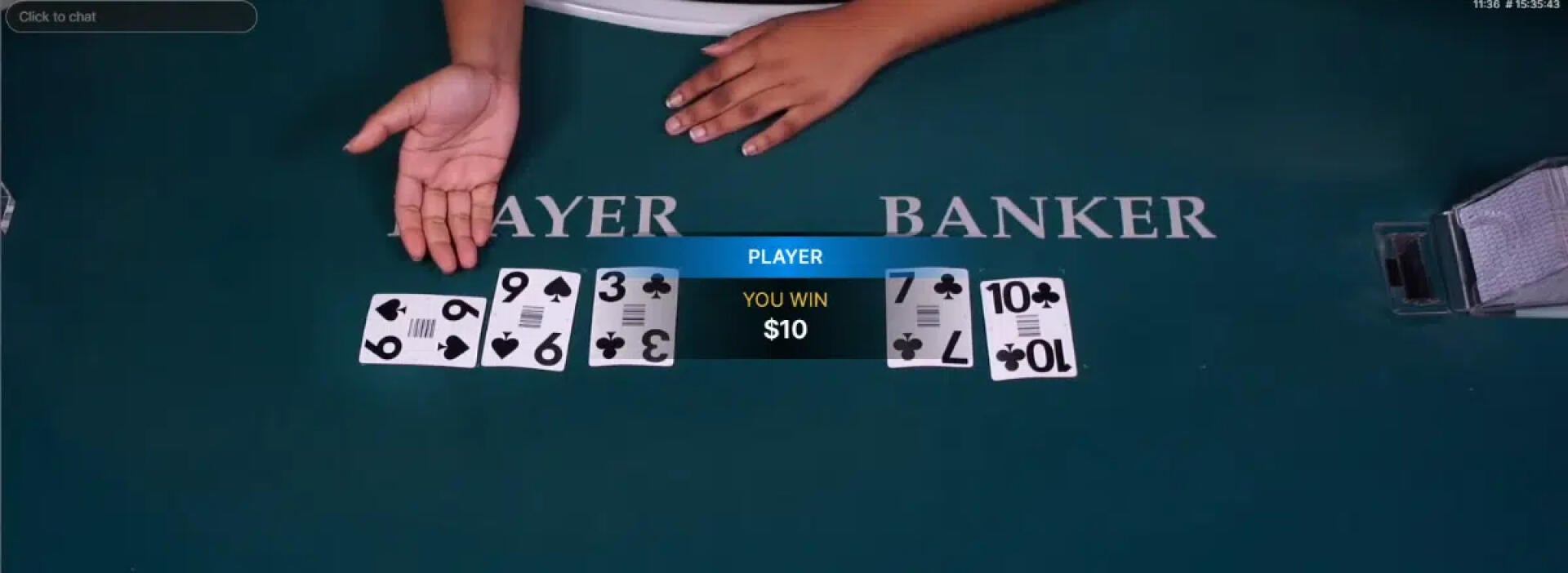 Play live dealer baccarat at Hard Rock Bet Casino for share of $5,000