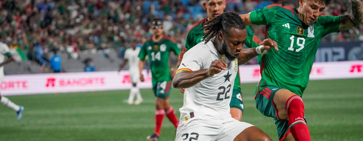 Soccer: MexTour-Ghana at Mexico