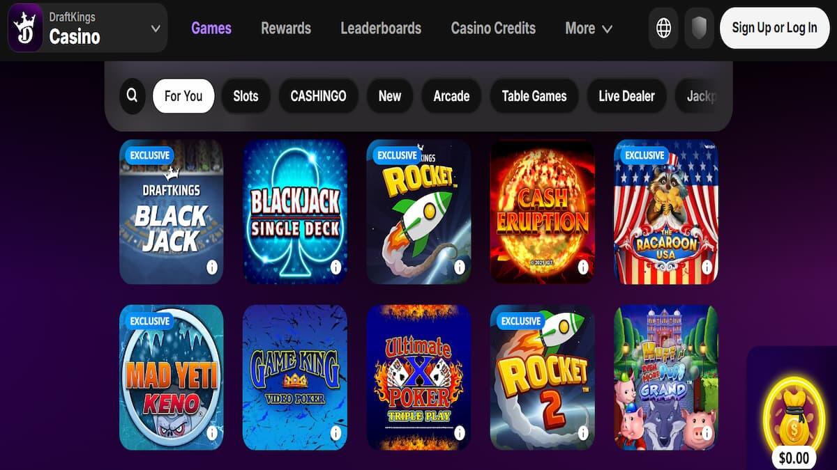DraftKings Casino is now available in Alberta: A first look at the games and app