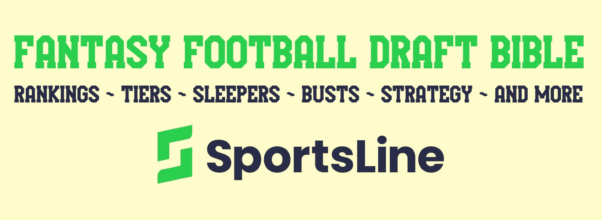 SportsLine's 2026 Fantasy Football Draft Bible: Rankings, sleepers, breakouts, busts and more