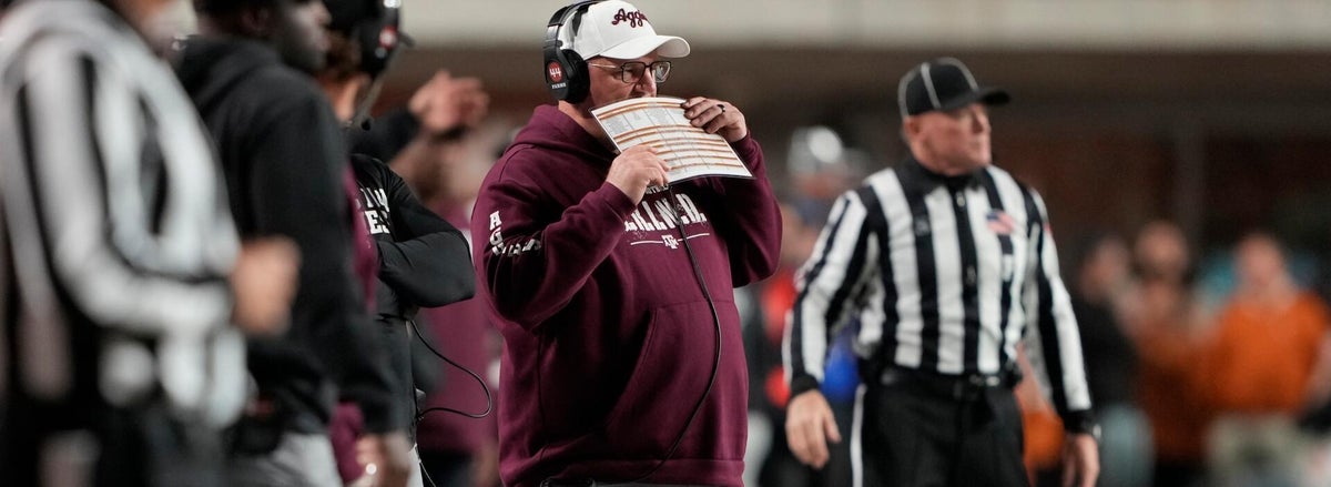 <p>Mike Elko, Texas A&amp;M coach</p>