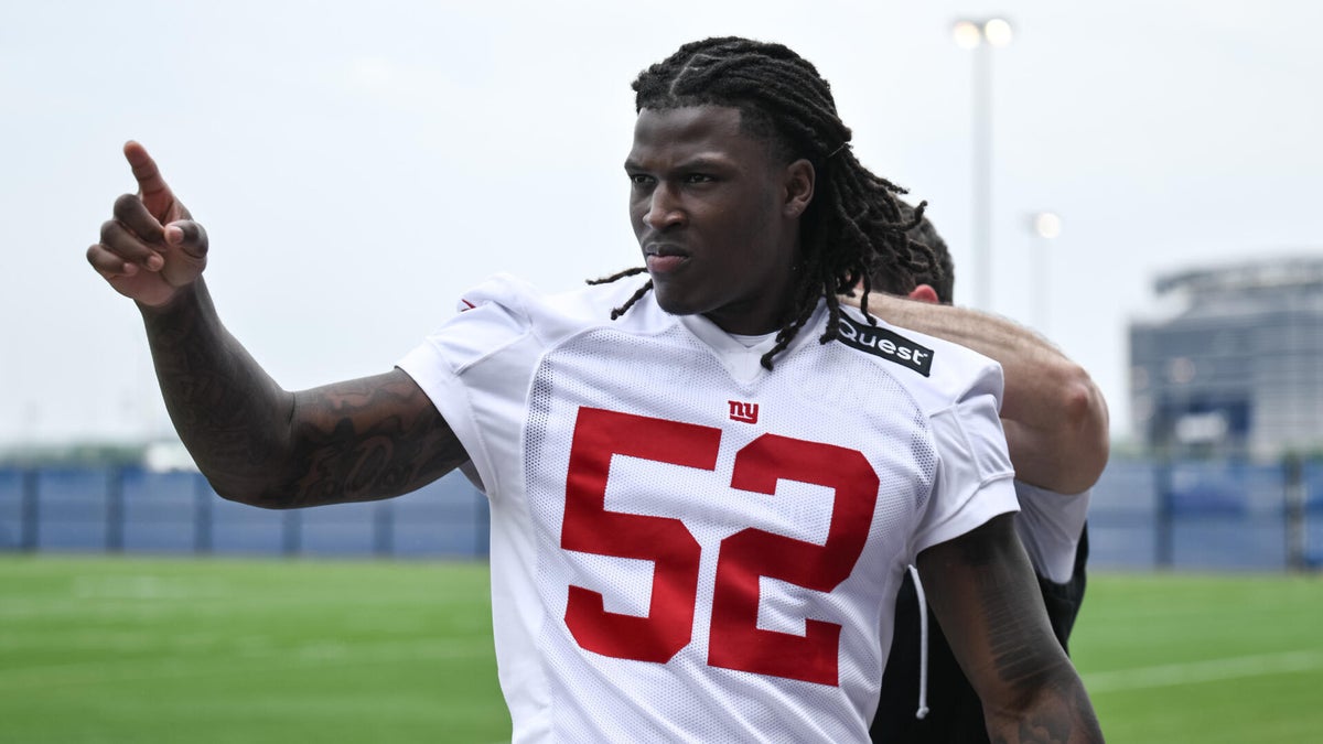 <p>Arvell Reese, New York Giants</p>